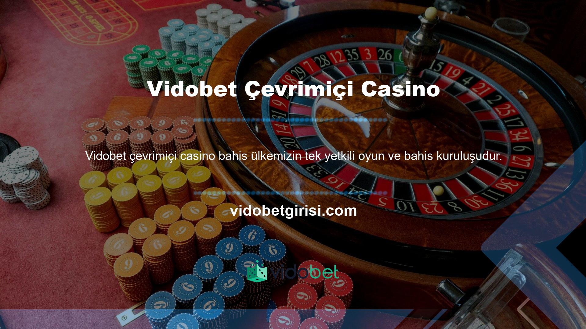 Vidobet yanı sıra Türk kullanıcılar için çok sayıda yabancı bahis sitesi bulunmaktadır