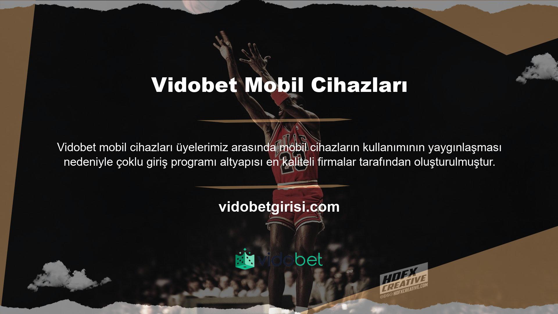 Vidobet, üyelerin para kazanabileceği bir ortama sahiptir